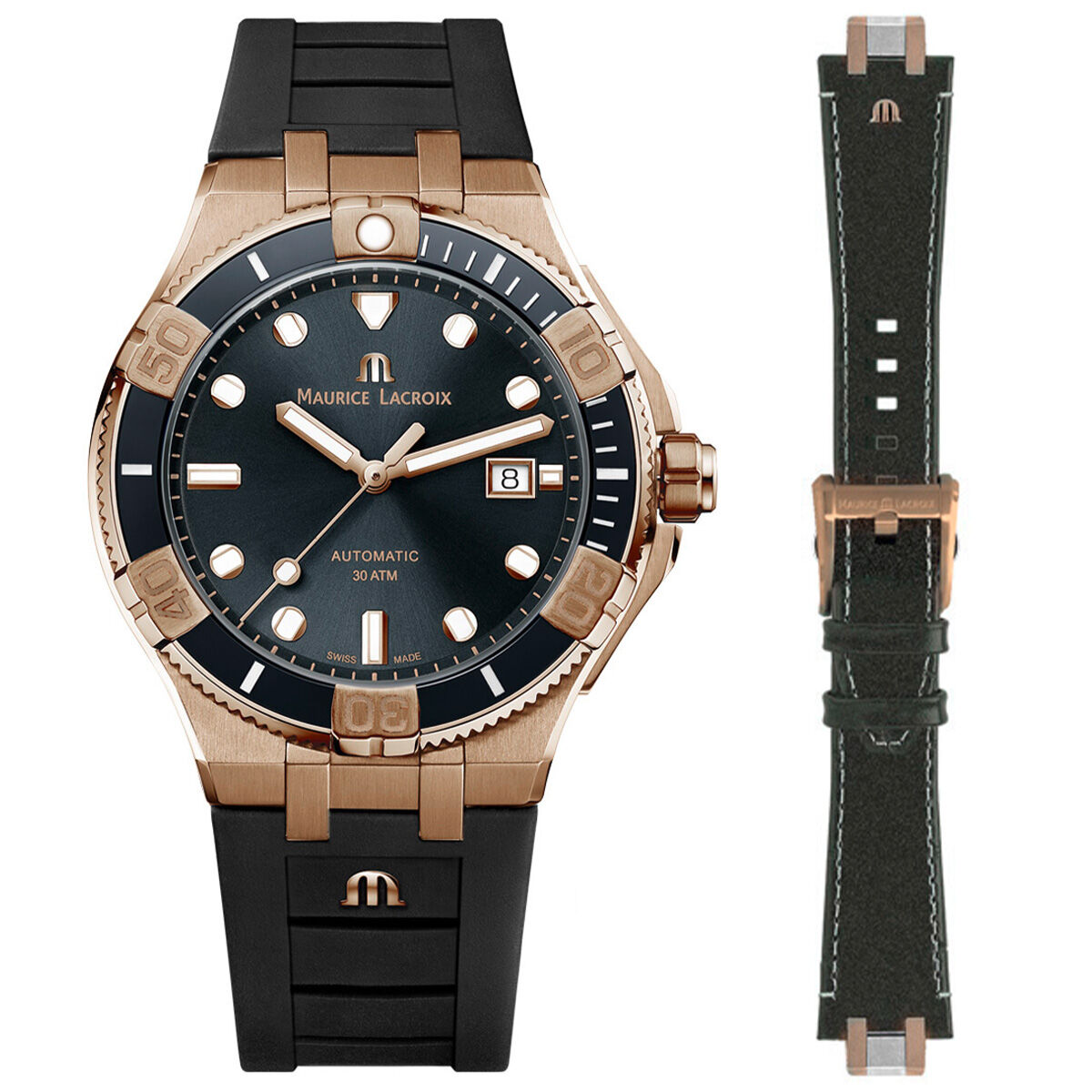 Maurice Lacroix ML-AI6058BRZ0B330-2 Erkek Kol Saati ve Yedek