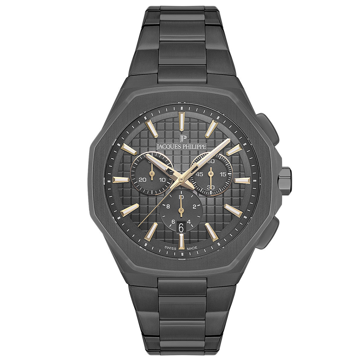 Police Orologio Uomo PEWJB2203042 - Cronografo Grigio Con Cinturino In Pelle Verde - 3