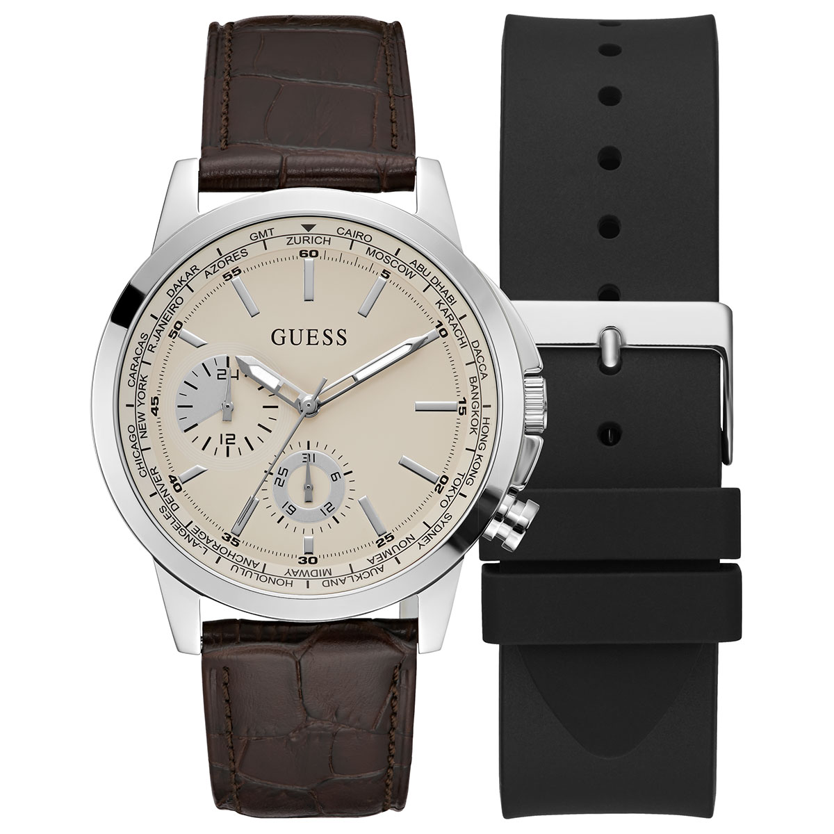 GUGW0664G1 Erkek Kol Saati ve Yedek Kordon -1