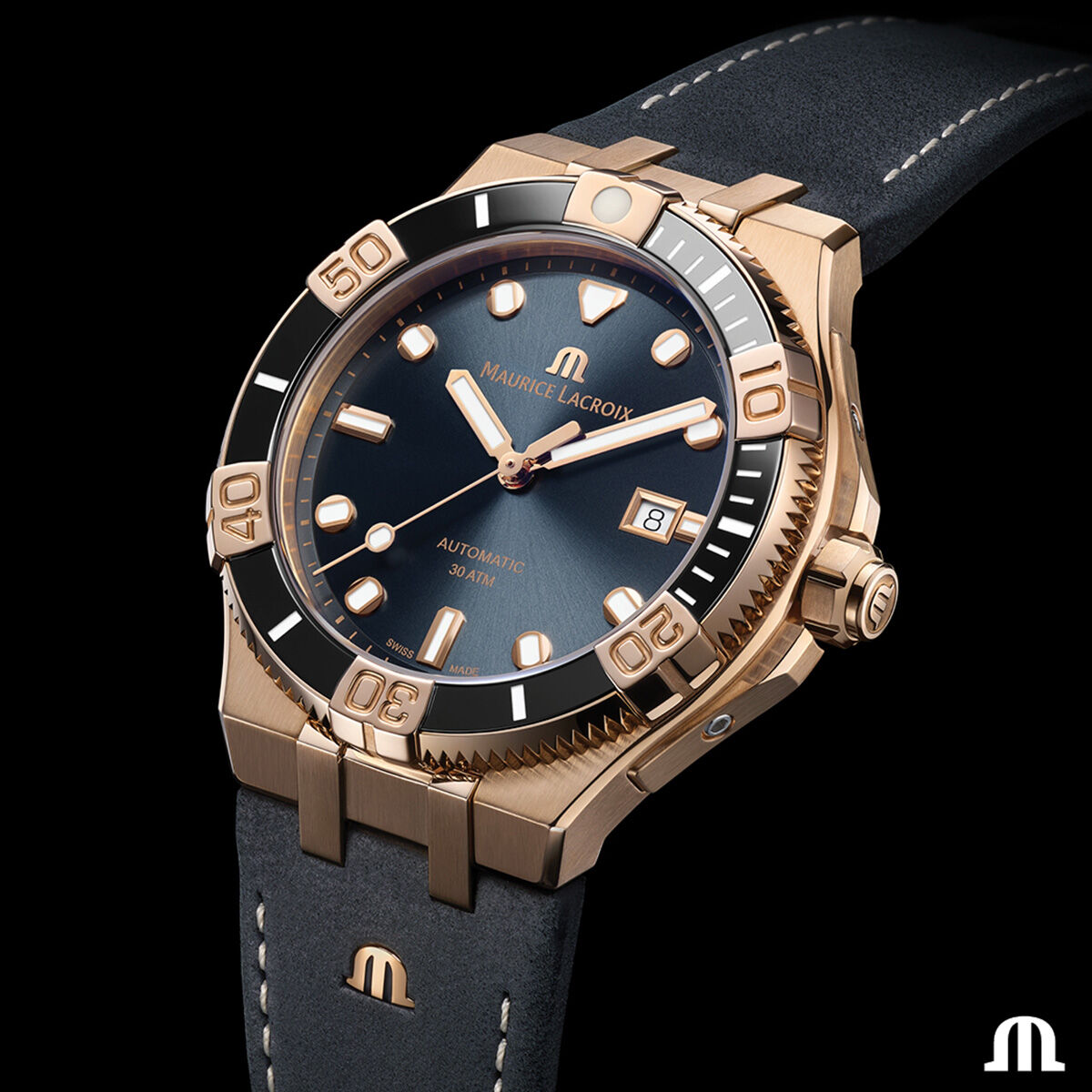 Maurice Lacroix ML-AI6058BRZ0B330-2 Erkek Kol Saati ve Yedek