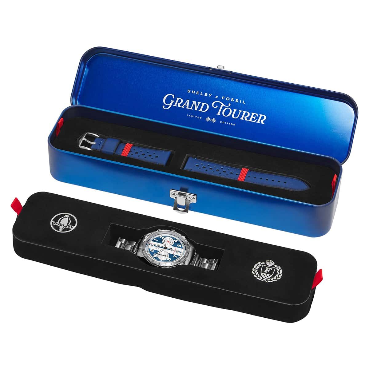 FLE1209SET Shelby x Fossil Grand Tourer Limited-Edition Erkek Kol