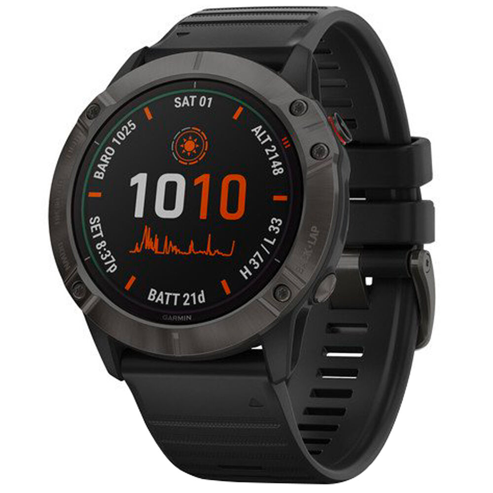 Garmin GR-010-02157-21 Fenix 6X Pro Solar Akıllı Saat - Saat ve Saat