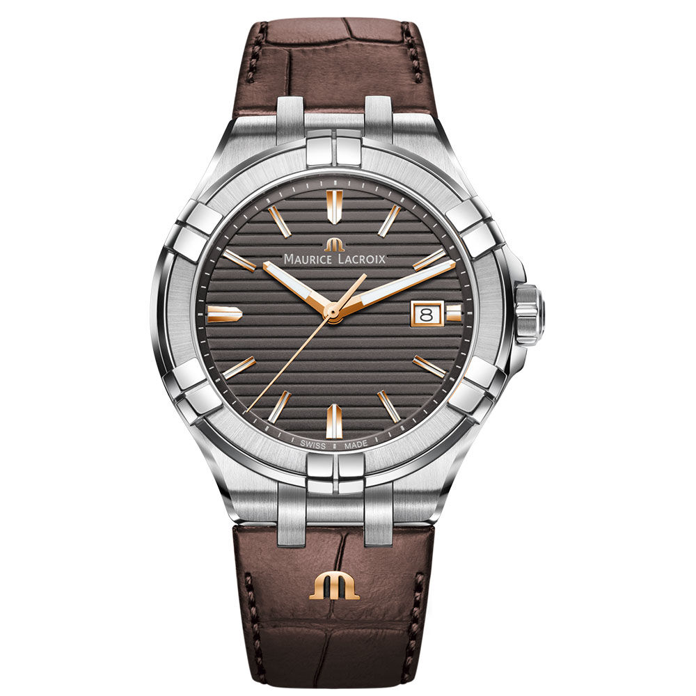 Maurice Lacroix ML-AI1008SS001334-3 Erkek Kol Saati - Saat ve Saat