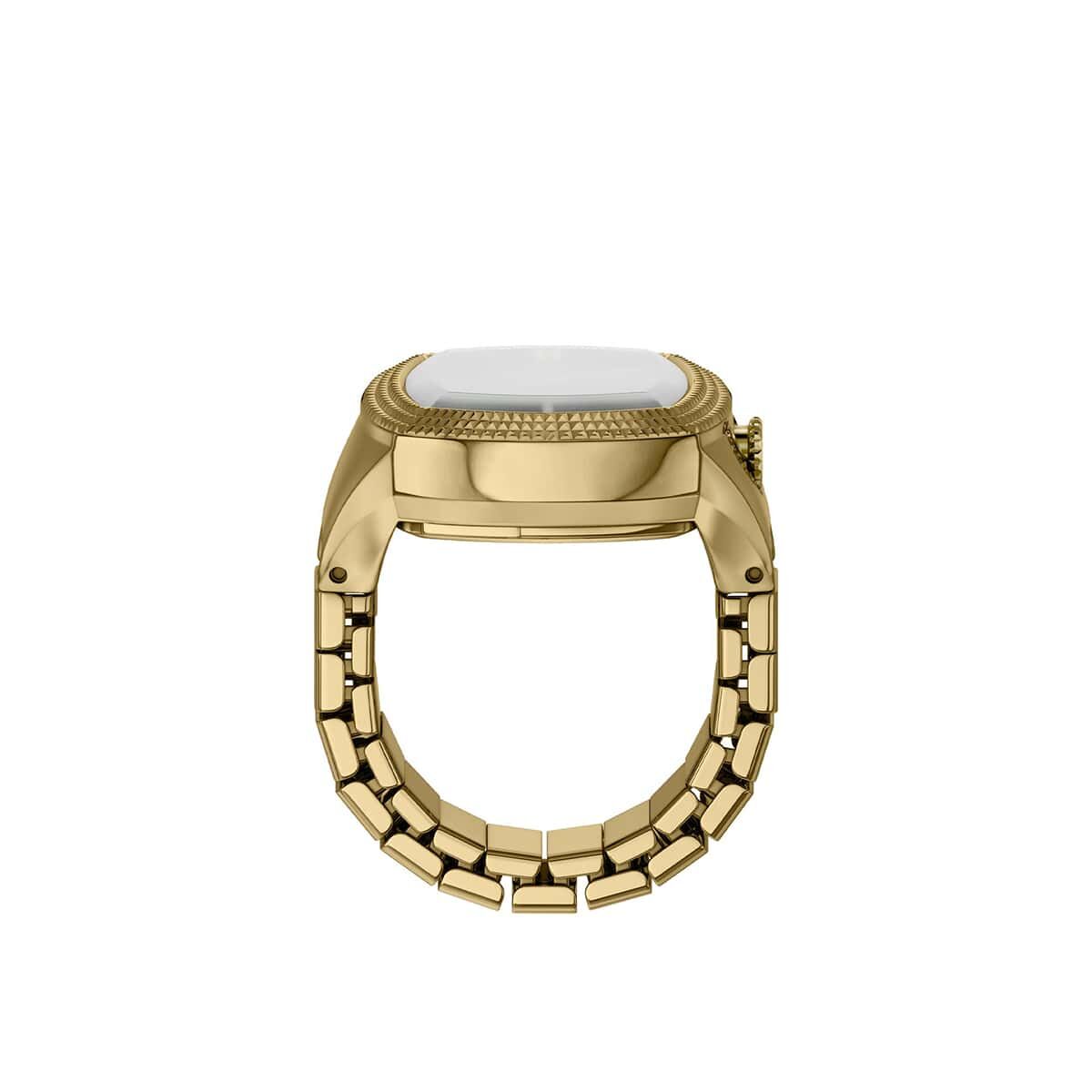 FLE1213 Nick Jonas x Fossil Machine Luxe Green Vignette Yüzük Saat