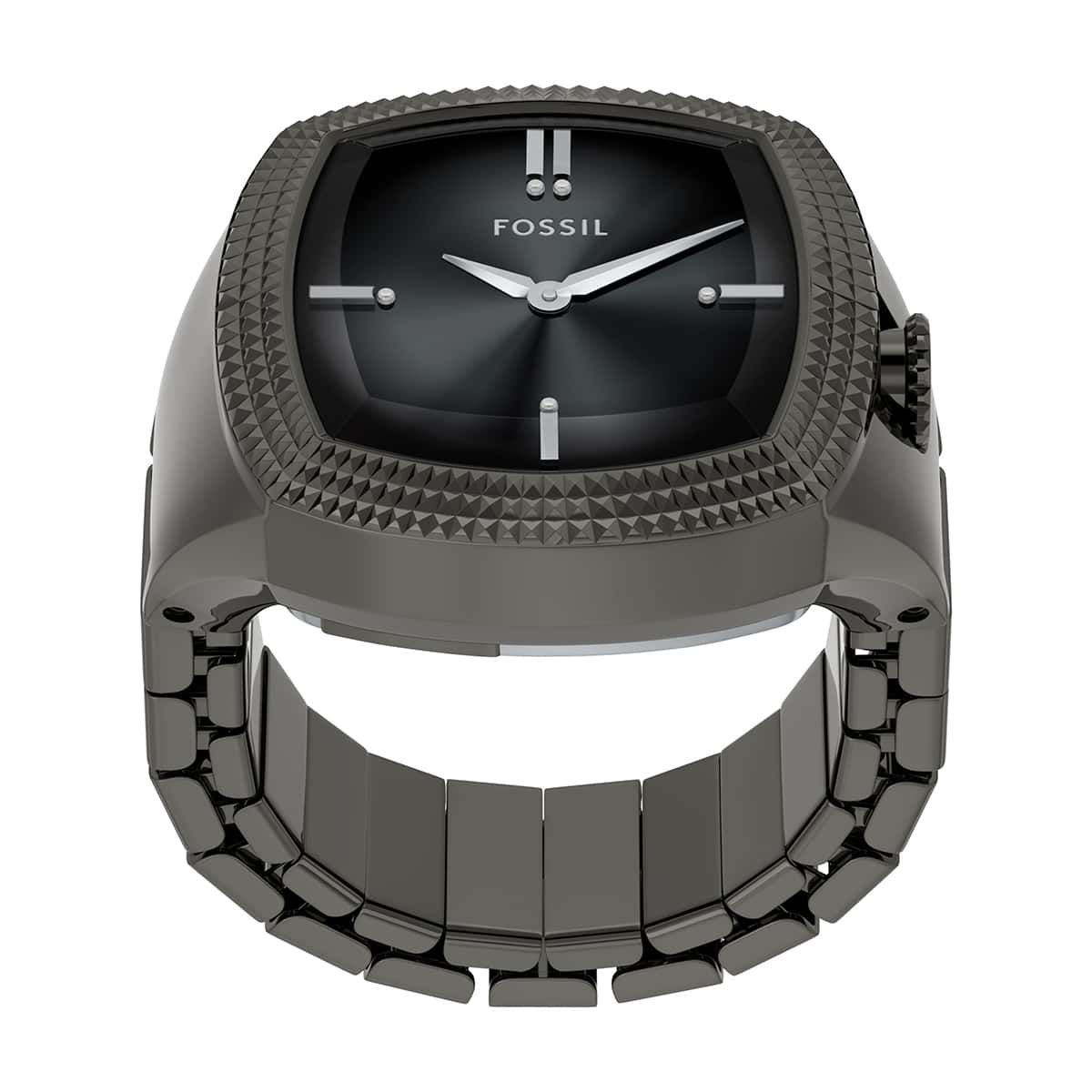 FLE1212 Nick Jonas x Fossil Machine Luxe Grey Vignette Yüzük Saat