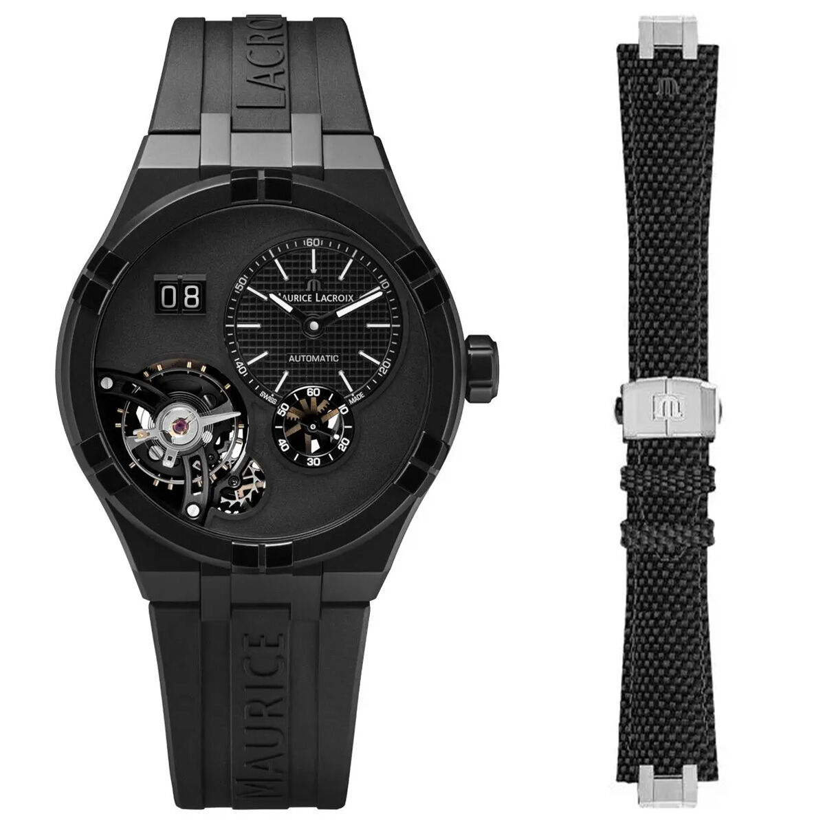 Maurice Lacroix ML-AI6118DLB0B330-2 Erkek Kol Saati ve Yedek