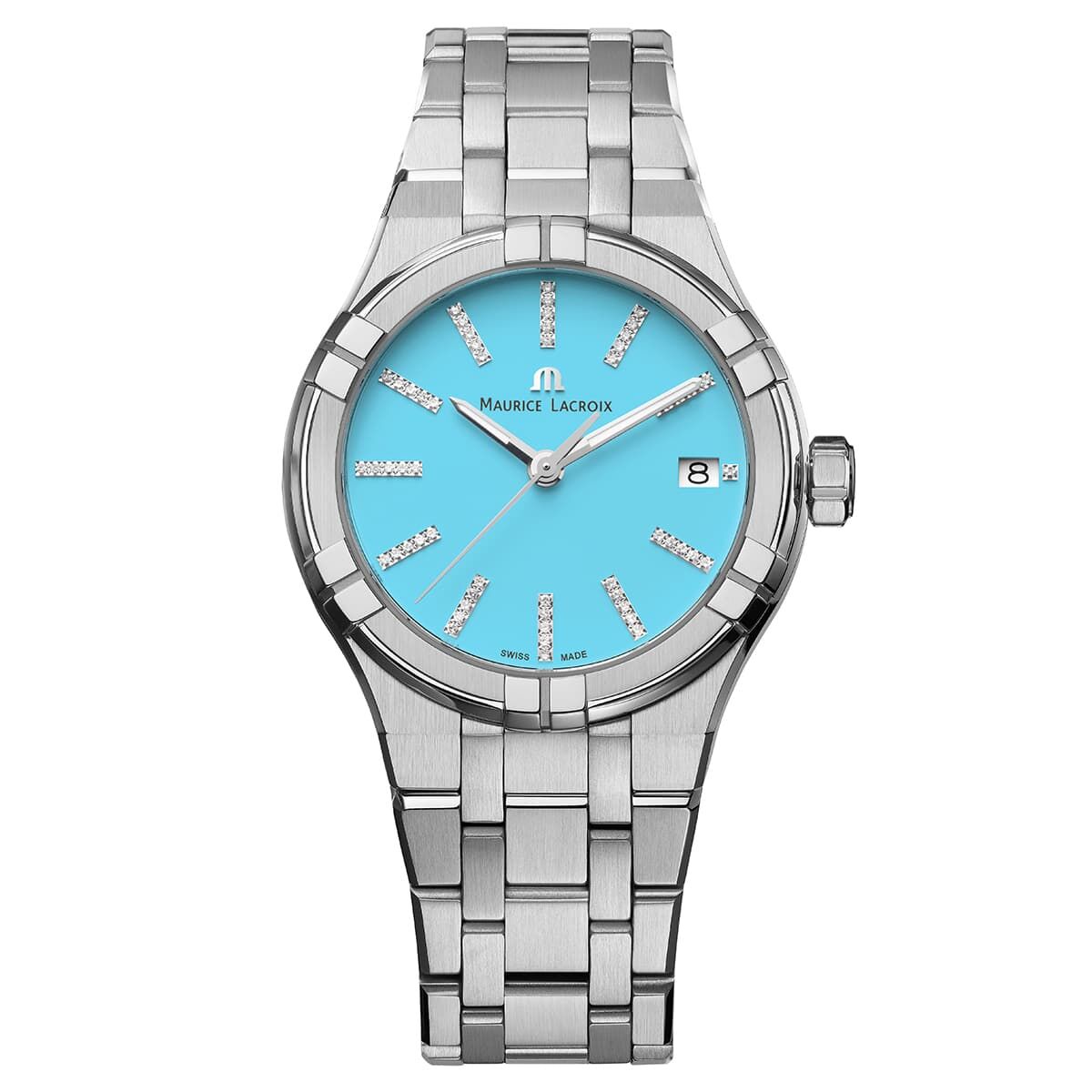 maruさま2036 Maurice Lacroix ML-AI1106PVP02170-1 Pırlantalı Kadın Kol Saati