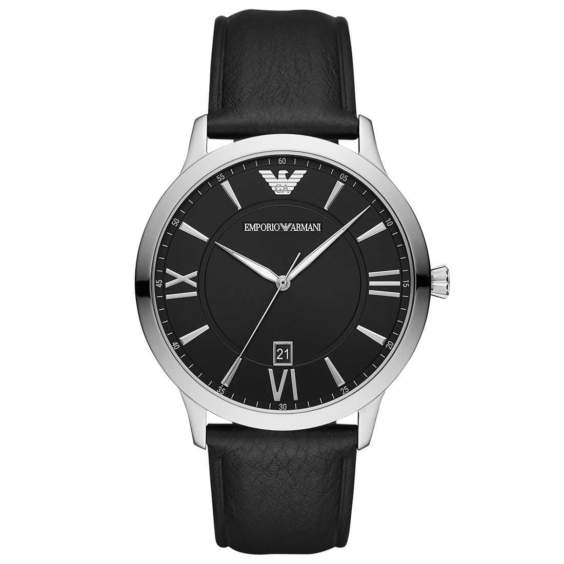 EMPORIO ARMANI ブラック クォーツ腕時計 Emporio Armani AR11210 Erkek Kol Saati - Saat ve Saat