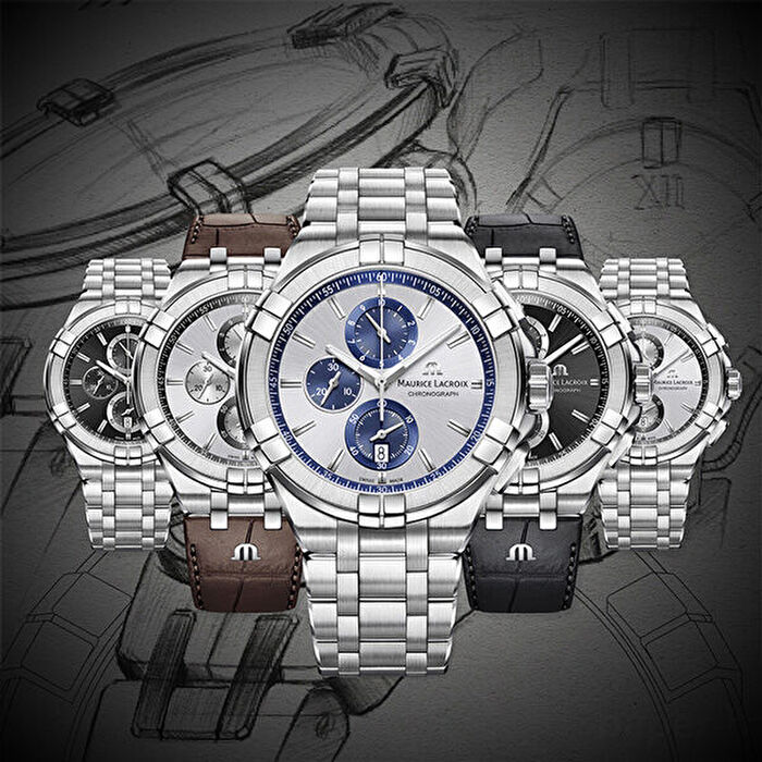 Maurice Lacroix ML-AI1018SS001330-1 Erkek Kol Saati - Saat ve Saat