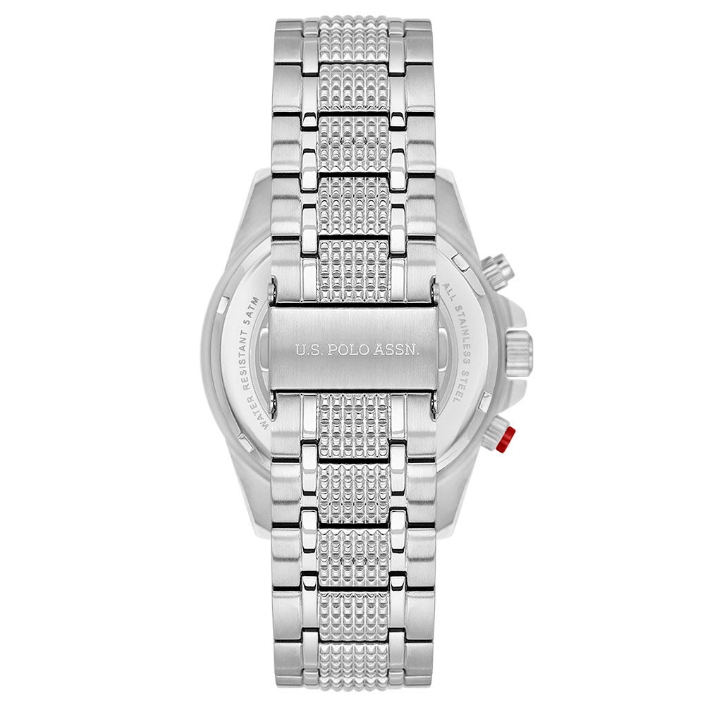 Us polo assn stainless steel watch outlet