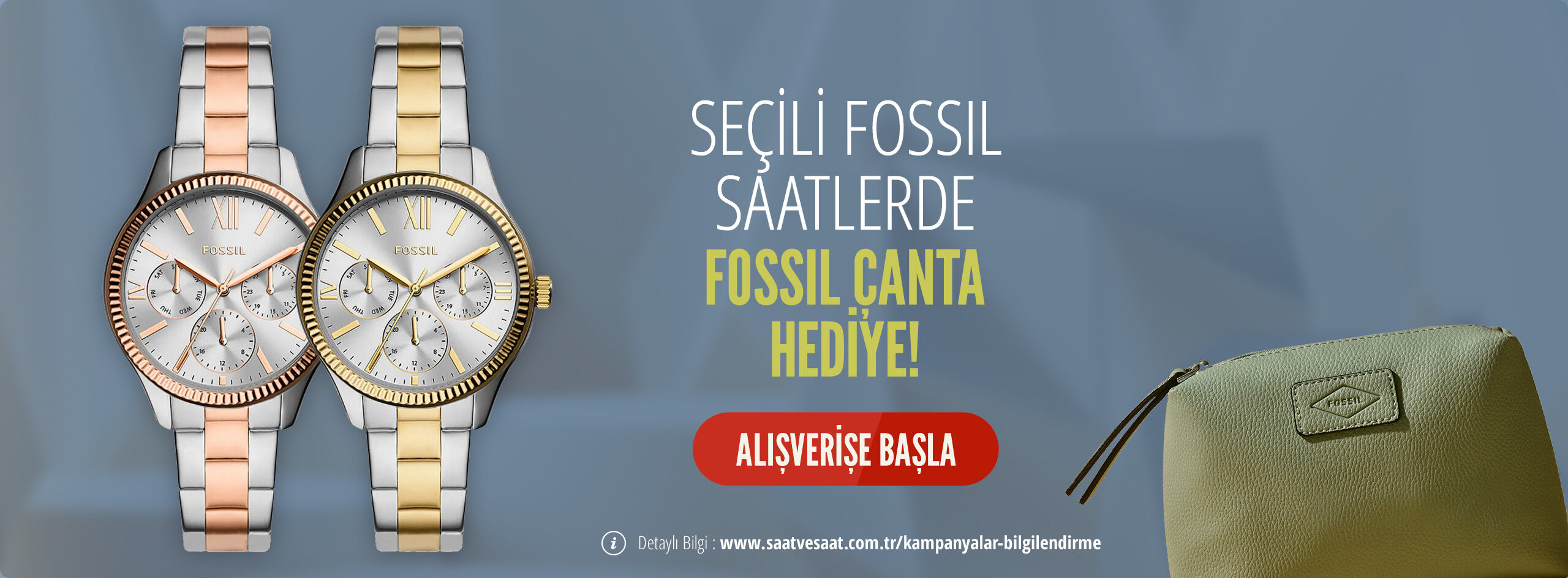 Fossil Çanta Hediye