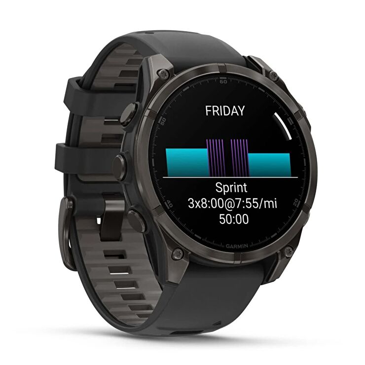 Garmin GR-010-02904-21 Fenix 8 - 47 mm AMOLED Sapphire Akıllı Saat