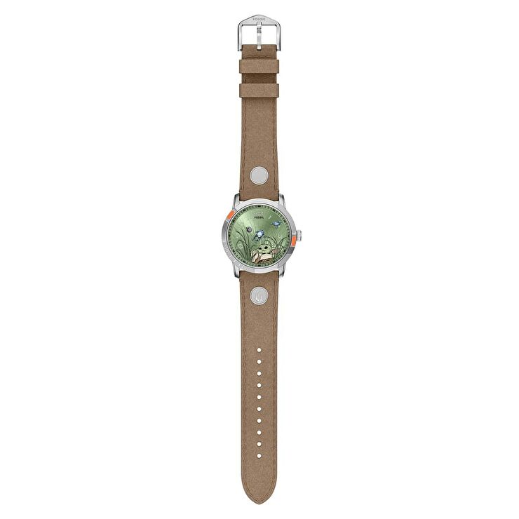 Fossil FLE1244SET Star Wars™ Grogu™ Neutra Kol Saati ve Yaka İğnesi Seti