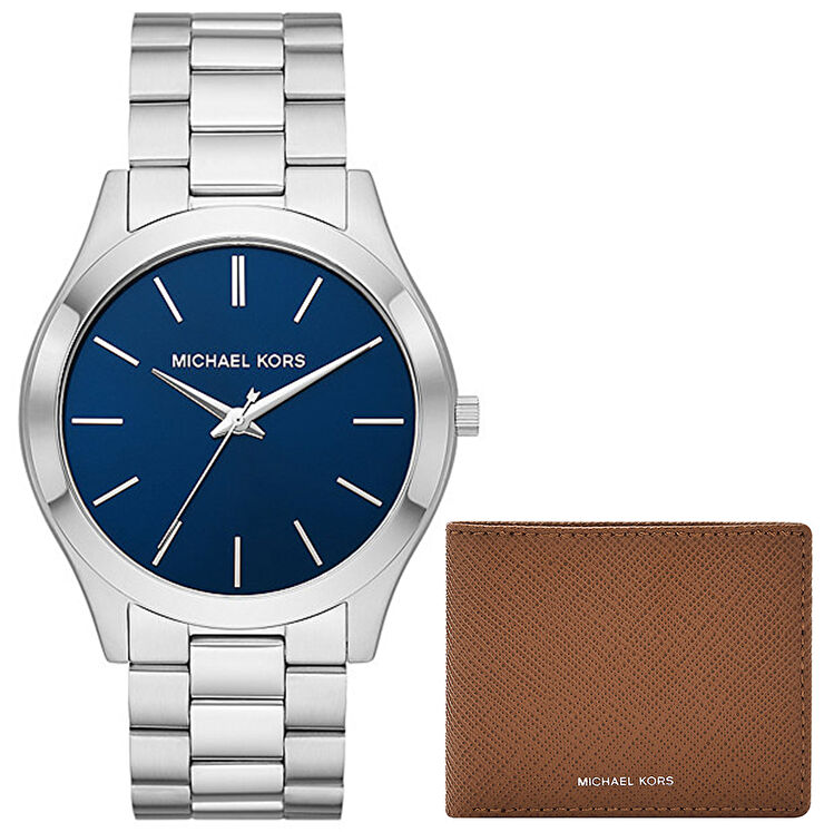 Michael Kors MK1060SET Erkek Kol Saati ve Cüzdan Seti