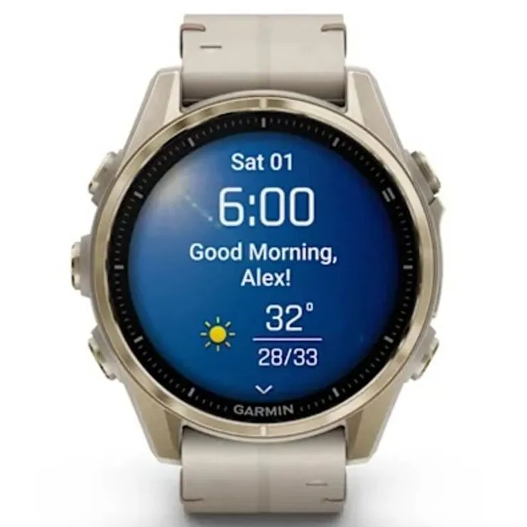 Garmin GR-010-02903-40 Fenix 8 - 43mm AMOLED Sapphire Akıllı Saat