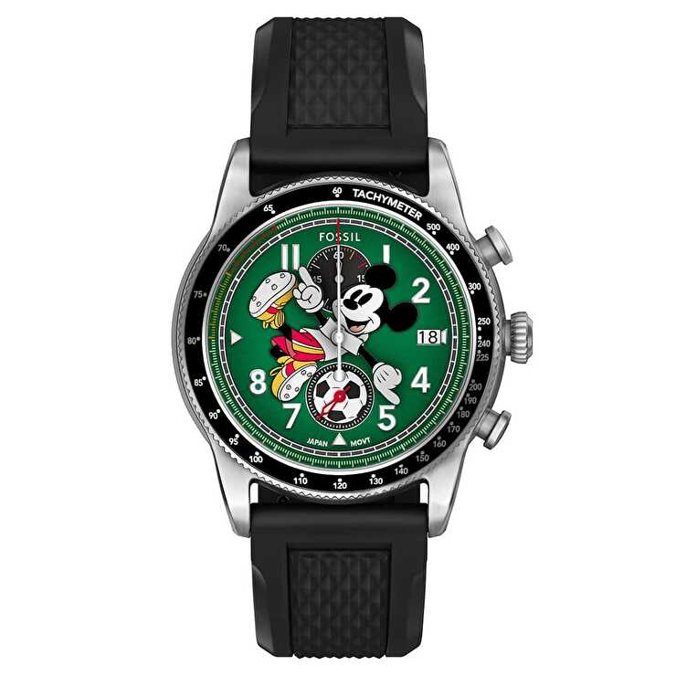 Fossil FLE1203 Disney x Fossil Limited-Edition Mickey Mouse Soccer Erkek Kol Saati