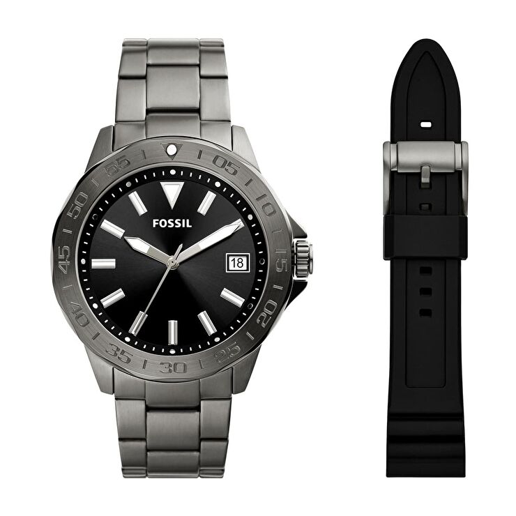 Fossil FBQ2785SET Erkek Kol Saati ve Yedek Kordon