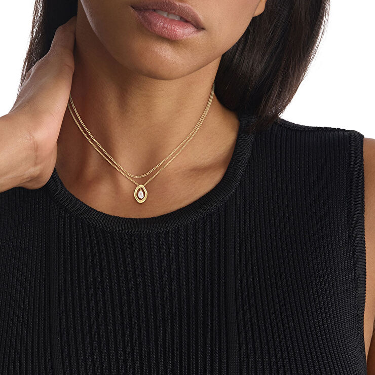 Calvin Klein CKJ35000559 İnci Kadın Kolye