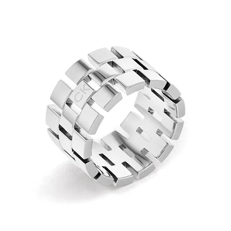 Calvin Klein CKJ35000324B Kadın Yüzük (52 mm)