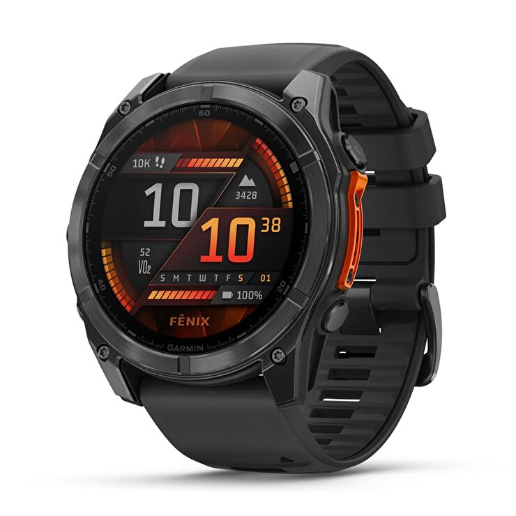 Garmin GR-010-02905-00 Fenix 8 - 51mm AMOLED Slate Gri Akıllı Saat