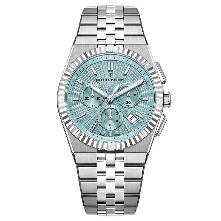 Jacques Philippe JPQGC10513X6LB Erkek Kol Saati