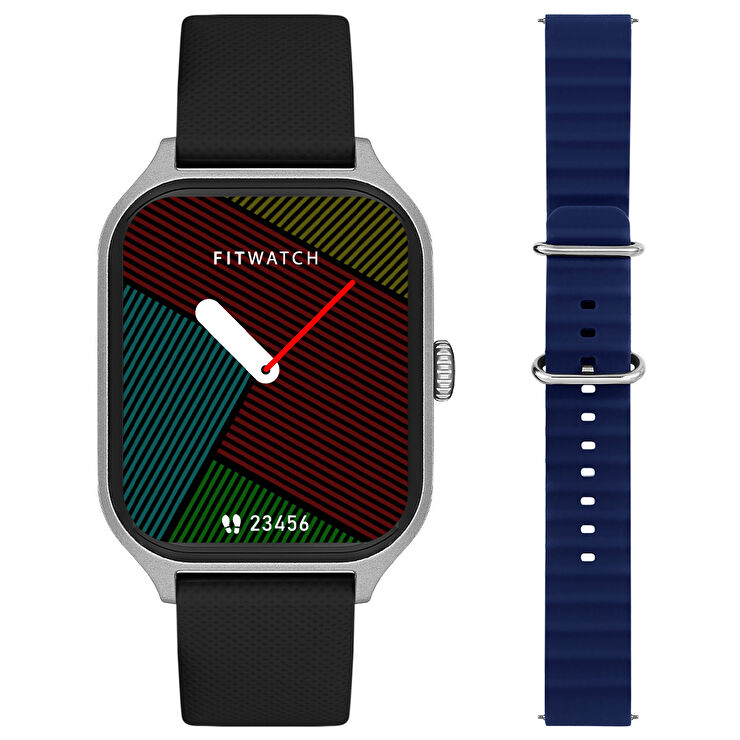FitWatch FT202301F2303 Akıllı Saat ve Yedek Kordon