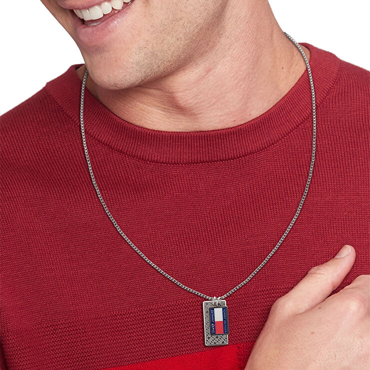 Tommy Hilfiger THJ2790454 Erkek Kolye