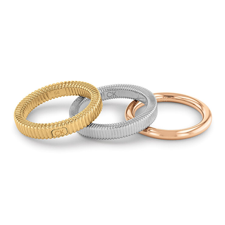 Calvin Klein CKJ35000027C Kadın Yüzük (54 mm)