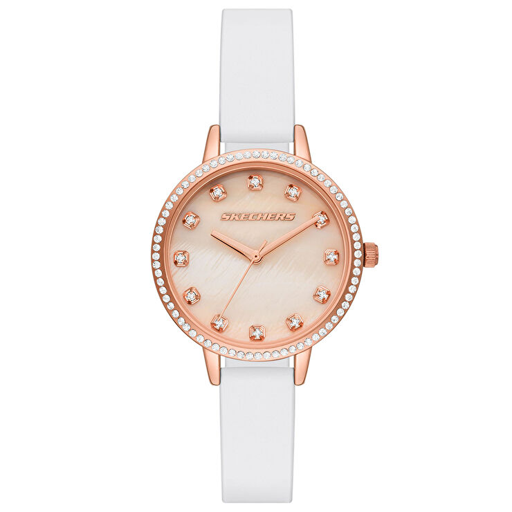 Skechers SR9080 Kadın Kol Saati ve Bileklik Seti