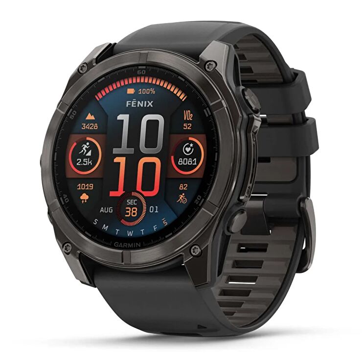 Garmin GR-010-02905-21 Fenix 8 -51 mm AMOLED Sapphire Akıllı Saat