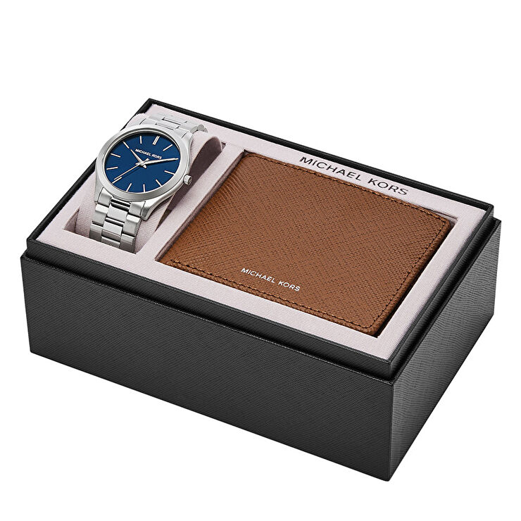 Michael Kors MK1060SET Erkek Kol Saati ve Cüzdan Seti