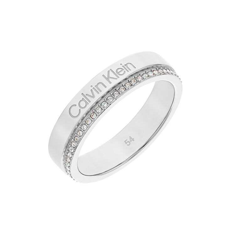 Calvin Klein CKJ35000200B Kadın Yüzük (52 mm)