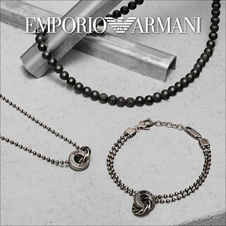Emporio Armani AJEGS3028-040 Erkek Bileklik