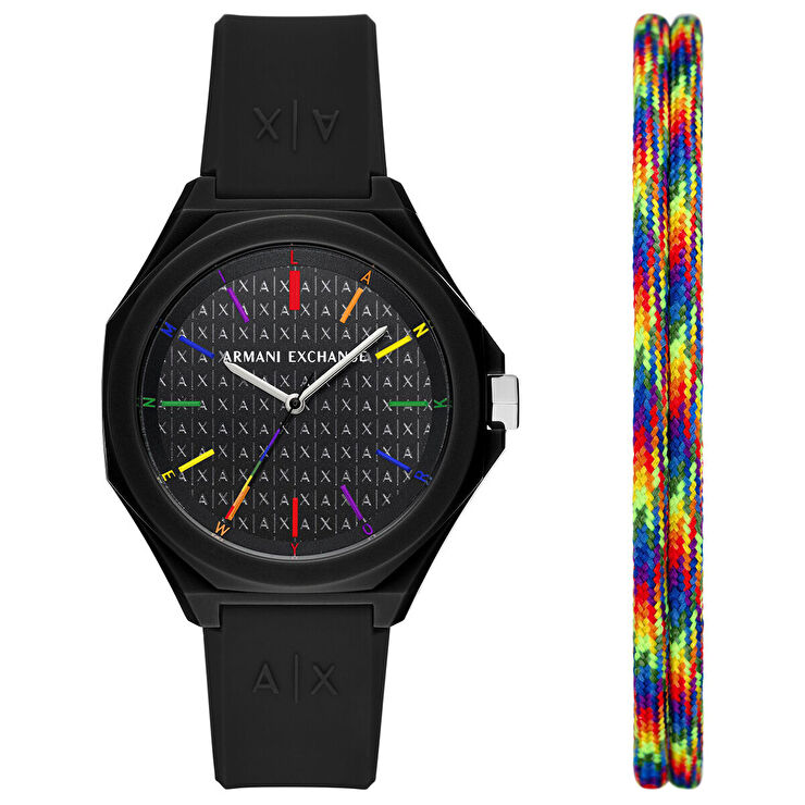 Armani Exchange AX7158SET Kol Saati ve Bileklik Seti