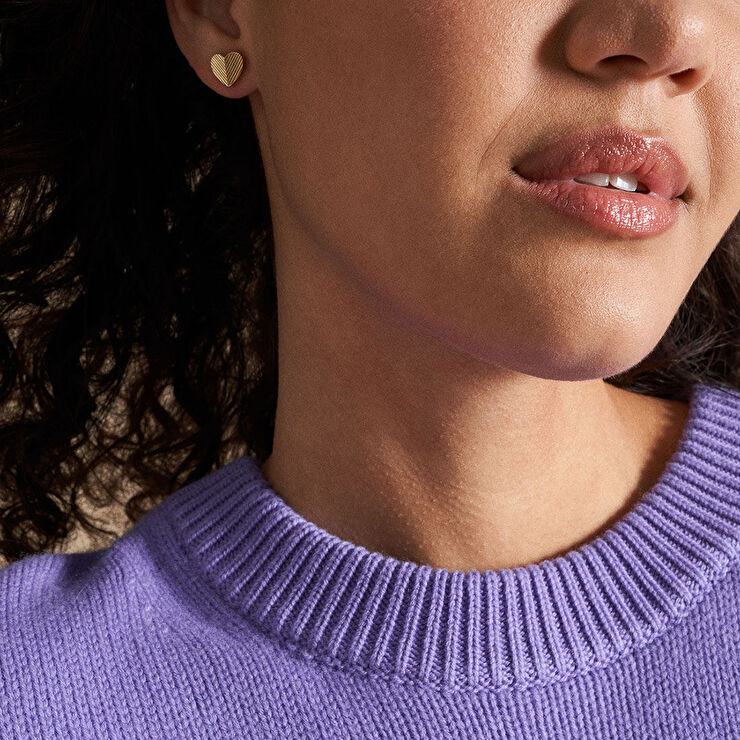 Fossil JF04654-710 Kalpli Kadın Küpe