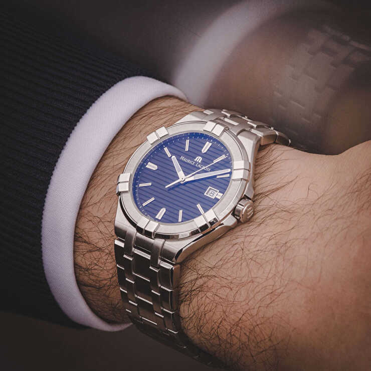 Maurice Lacroix ML-AI1008SS002431-1 Erkek Kol Saati