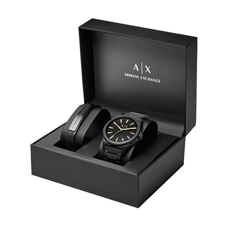 Armani Exchange AX7102 Erkek Set Kol Saati ve Bileklik