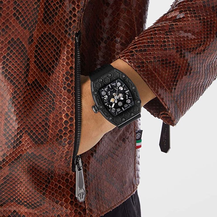 Philipp Plein Swiss Made PWQAA0623 Erkek Kol Saati ve Yedek Kordon
