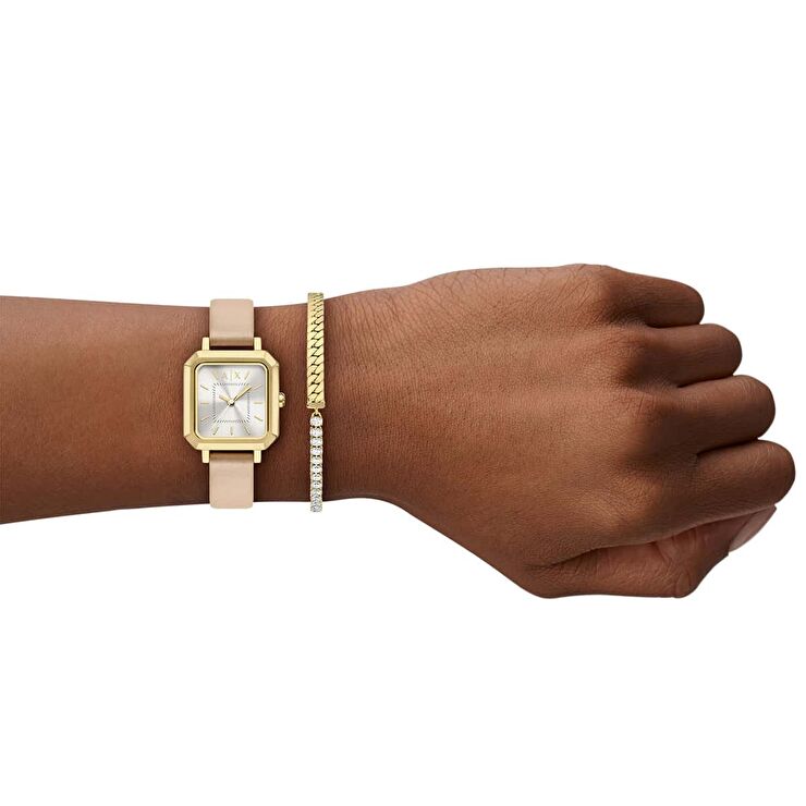 Armani Exchange AX7172SET Kadın Kol Saati ve Bileklik Seti