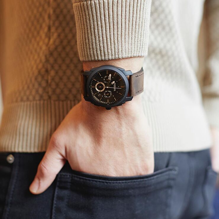 Fossil FFS5251SET Erkek Set  Kol Saati ve Bileklik 