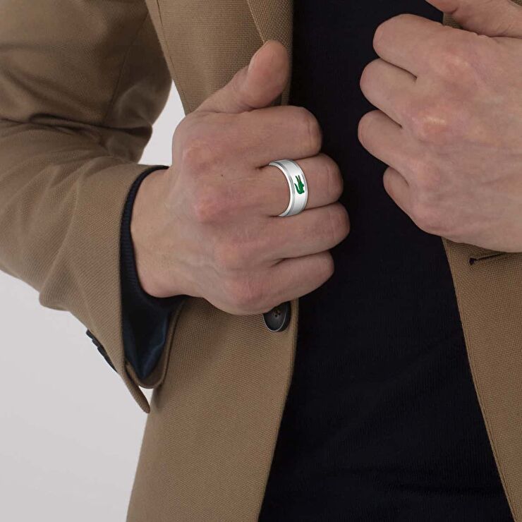 Lacoste LACJ2040495H Erkek Yüzük (64 mm)