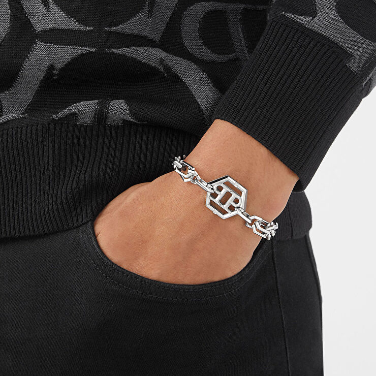 Philipp Plein PJ9EA02BU Erkek Bileklik