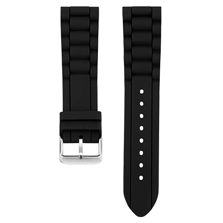 Saat ve Saat Aksesuar SS-LS-1468-22-BK Saat Kordonu (22 mm)