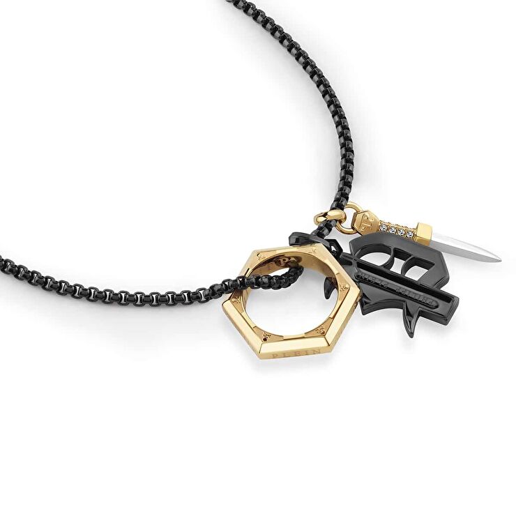 Philipp Plein PJHGA02NU Erkek Kolye
