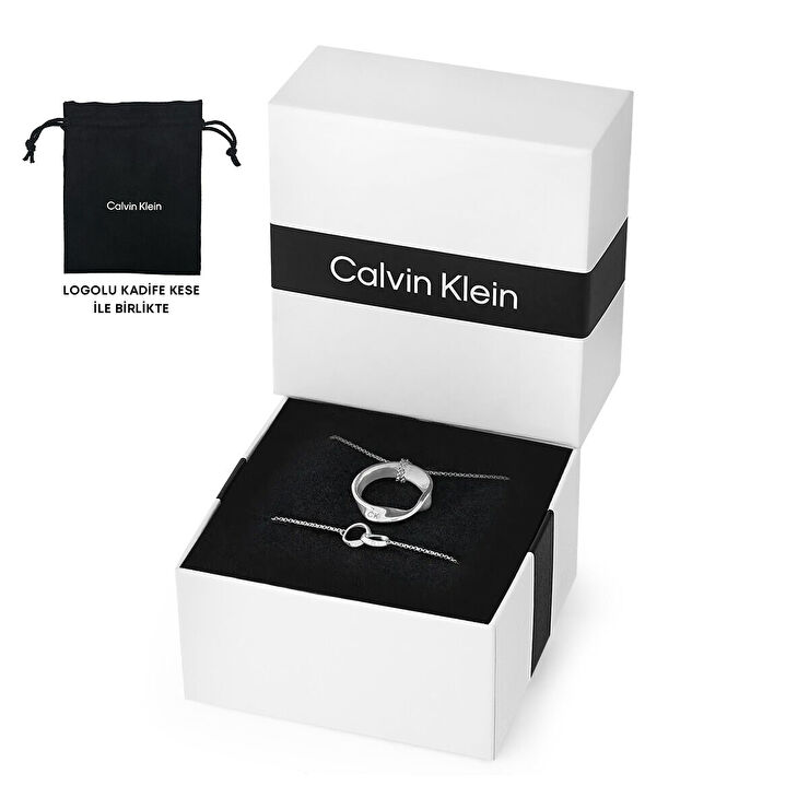 Calvin Klein CKJ35700013 Kadın Kolye ve Bileklik Seti