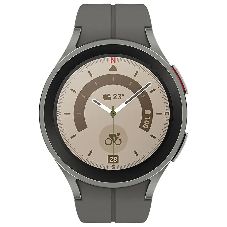 Samsung SM-R920NZTATUR Galaxy Watch5 Pro 45 mm Gray Titanium Akıllı Saat