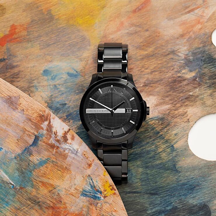 Armani Exchange AX7101 Erkek Set Kol Saati ve Bileklik