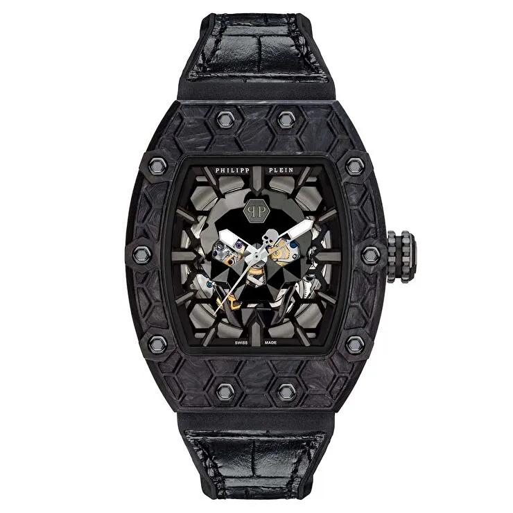 Philipp Plein Swiss Made PWQAA0623 Erkek Kol Saati ve Yedek Kordon