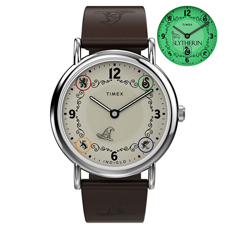 Timex TW2Y76400 Harry Potter x Timex Weekender Slytherin House Kol Saati