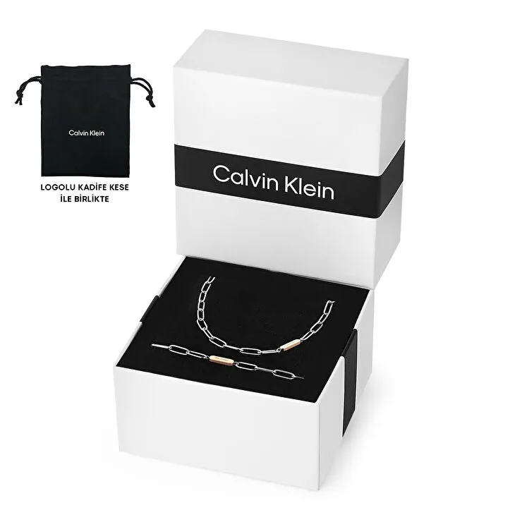 Calvin Klein CKJ35700011 Kadın Kolye ve Bileklik Seti